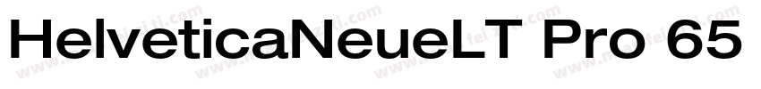 HelveticaNeueLT Pro 65 Md字体转换